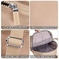 thumbnail image 3 of BadPiggies Mini Backpack Purse for Women, Small Nylon Day Packs Waterproof Multi-Pockets Ladies Travel Bag - Khaki, 3 of 10