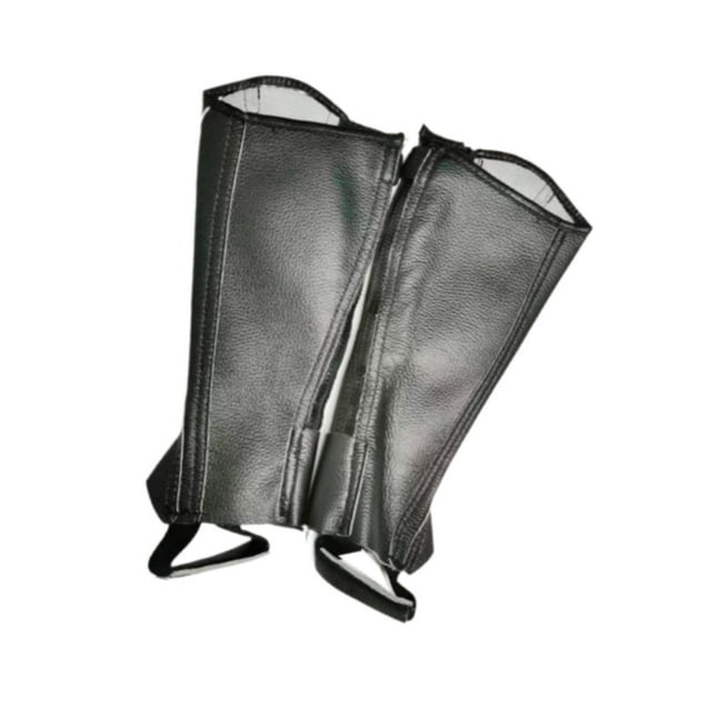 bedienty Erian Boot Tops Protector Erian Half Chaps Horse Riding Boot Cover L Black M