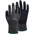 thumbnail image 1 of Guantes de Seguridad Anticorte VentDepot GlovesBlack 1 Par L Negro 245mm x 95 a 105mm NitriloHPPE CE EN388 Nivel 5 MXGBC-006, 1 of 3