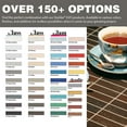 thumbnail image 5 of Starlike EVO Glamour Collection Epoxy Tile Grout - Azzurro Pastello FETI1003, 2.5 kg/5.5 lbs Indoor/Outdoor Tile Adhesive and Two-Part Epoxy Grout for Shower, Pool, Bathroom, or Kitchen Wall or Floor, 5 of 10