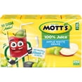 thumbnail image 2 of Mott's 100% Juice Apple White Grape Juice, 6.75 fl oz, 8 Count Boxes, 2 of 18