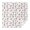 White Cow Strawberry, variant on White Cow Heart Pattern Square Tablecloth,Waterproof Square Table Cover,Wipeable Spillproof Washable Table Cover for Home Kitchen Party Decor 42"X42"(107x107cm)