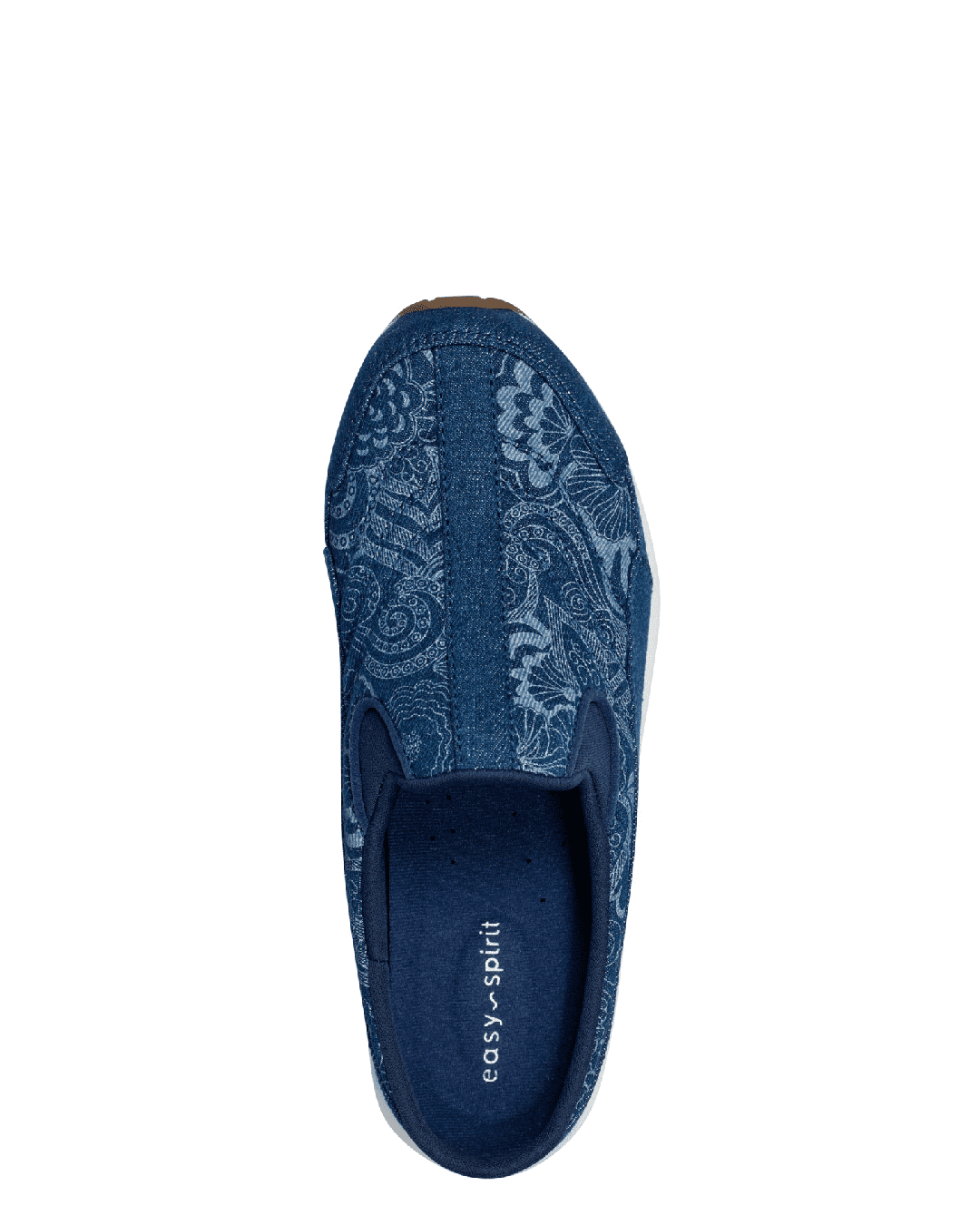 Easy Spirit Women's TravelTime Slip On Walking Sneaker Mule, Wide Width Available