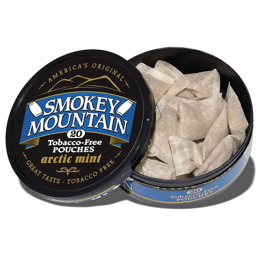 Smokey Mountain Herbal Snuff - Classic - 1-Can - Nicotine-Free and Tobacco-Free 