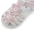 thumbnail image 4 of Weestep Toddler Girls Leather Sandal, 4 of 6