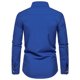 thumbnail image 4 of 2025 Camisa informal de manga larga para hombre: material resistente, versátil para el trabajo o las vacaciones, 4 of 4