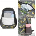thumbnail image 4 of Tractor and Haybales Gray Pattern 17" School Backpacks for Teens,Waterproof Oxford Fabric,S-Shape Padded Straps for School,Travel,Hiking,Camping, 4 of 6