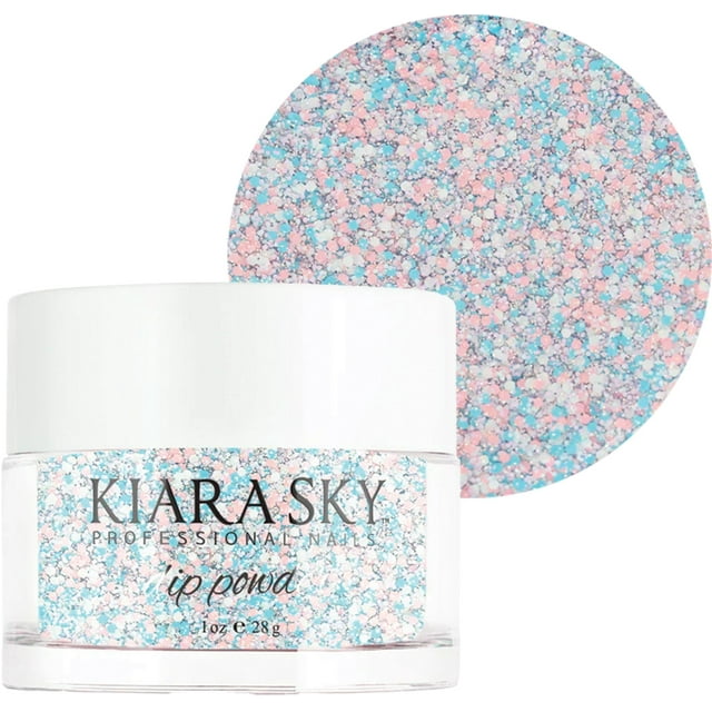 Kiara Sky Dip Polvo Tonos Rosados ??1 oz Salvaje de Corazón