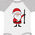 thumbnail image 4 of Inktastic Clarinet Christmas Music Santa Boys or Girls Baby Bodysuit, 4 of 5