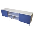 thumbnail image 2 of Mueble para TV de 80' Blanco Nordico Azul Hogare Europa Centro de entretenimiento Moderno, 2 of 10