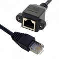 thumbnail image 5 of FVH 30cm 8P8C FTP STP UTP Cat 5e Male to Female Lan Ethernet Network Extension Cable with Panel Mount Holes, 5 of 7
