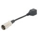 thumbnail image 5 of Cable conector de red XLR macho a R, cable XLR de 3 pines a RJ45 XLR macho a R hembra Cable adaptador XLR hembra Diseñado para precisión, 5 of 12