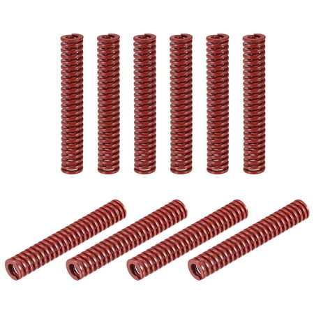 

Die Spring 10 Pack 12mm OD 75mm Long Stamping Medium Load Compression Red