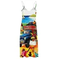 thumbnail image 6 of Monarch Butterfly Mandala Sleeveless Dress dresses summer ladies dresses for women02 summer clothes Dress, 6 of 7
