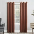 thumbnail image 1 of Sun Zero Easton Grommet Curtain Panel, 40" x 84", Terracotta Orange, 1 of 4