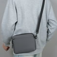 thumbnail image 5 of Cinvoph Crossbody Chest Bag for Men Multifunctional Sports Outdoor Leisure Shoulder Messenger Bag Lightweight Daily Use 9.5"x7"x2" A#Green, 5 of 6
