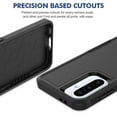 thumbnail image 4 of for Samsung Galaxy A36 5G Back Case, Luxury Ultra Slim PC + TPU Double-Layer Anti-Fall Shockproof Drop Protective Lightweight 2 In 1 Phone Case Cover for Samsung Galaxy A36 5G, Black, 4 of 5