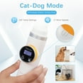 thumbnail image 3 of COZIWOW Pet Hair Dryer 1600W Smart  Blower Pet Grooming Hair Care Drying Blower with 4 Multi-functional Nozzles White and Yellow, 3 of 7