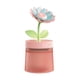 thumbnail image 1 of Mini humidificador de aire con diseño de flor, silencioso, portátil, de escritorio Rosa, 1 of 9
