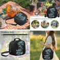 thumbnail image 6 of Bulopur Kids 17 Inch School Backpack, 4 Piece Ocean Flower Turtle Print Bookbag with Lunch Box, Water Bottle Holder and Pencil Case for Elementary Students, 6 of 8