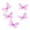C, variant on 5PCS Fabric Butterfly Hair Clip 2000s Hairpin For Themed Event Birthdays Weddings And Casual Wear Women Girl Hair Decors