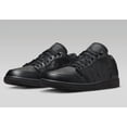 thumbnail image 1 of Ni - ke Ni - ke Air Jordan 1 Low Triple Black 553558-093 Men's Size New - Size 8.5, 1 of 5