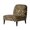 Glitter Leopard Print, variant on HELLHERO Santa Claus Pattern Stain Protection Armless Chair Slipcover with Non Slip, Dustproof Armless Chair Slipcovers