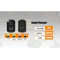 thumbnail image 4 of 20V 6.5Ah Batteries and Charger Combo Kit Replacement for Worx 20V Battery and Charger 5.0Ah 4.0Ah WA3578 WA3732 WA3742 WA3868 2.0Ah WA3575 WA3520 WA3525 20V batteries and Charger set, 4 of 7