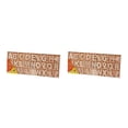 thumbnail image 4 of ZheElen Natural Color Wooden Letters Develop Essential Skills While Having Fun Easy To Enhances Creativity 29*12cm 2Set, 4 of 6