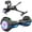 Black+Go Kart, variant on SISIGAD Hoverboard with Seat, 6.5 inch Hoverboard Go Kart Combo with Bluetooth Speaker & LED Lights for Kids Adults