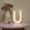 U, variant on LED Letter Lights, Alphabet Marquee Letters Sign LED Marquee Number Lights Sign for Night Light,Christmas Lamp Home Bar Initials Decor