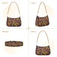 thumbnail image 7 of FORMRS Womens Shoulder Bag with Chain Strap Clutch Purse Cute Tote Handbag, Yellow Floral, 7 of 7