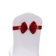 thumbnail image 2 of Funda de silla con lazo y respaldo de silla Decoración flores decorativas, 2 of 9