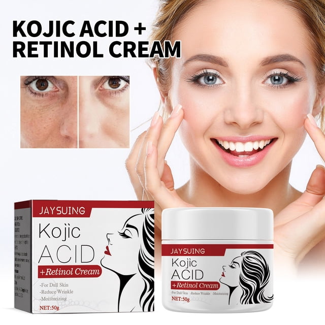Cremas e hidratantes Crema de retinol para el rostro Crema antiarrugas para el rostro con ácido hialurónico Hidratante facial con retinol para arrugas Crema facial para manchas oscuras y tono desigual