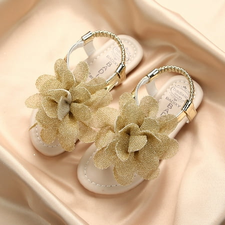 

Hunpta Kids Sandals Shoes Casual Baby Flower Sandals Princess Solid Shoes Girls Kids Toddler Shoes Baby Shoes