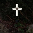 thumbnail image 2 of Solar LED Cross Outdoor Garden Décor Memorial Stake Light - Touch of Eco, 2 of 5