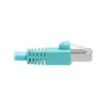 thumbnail image 2 of Tripp Lite 35ft Cat6a 10G Snagless Shielded STP Ethernet Cable Aqua N262035AQ, 2 of 5