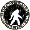 thumbnail image 1 of Rhode Island Bigfoot Patrol Decorative Car Truck Decal Window Sticker Vinyl Die-Cut Vacation Travel Souvenir X-File Unexplained Mysteries Space Ship UFO Flying Saucer Cryptid Sasquatch, 1 of 2