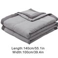 thumbnail image 3 of Qocolhg Summer Quilts for Adults Kids, Air Conditioning Quilt, Washed Cotton Cooling Blankets for Hot Sleepers, Sofa Bedding Soft Coverlet Lightweight Cooling Quilts for All Season, 39x59 inch,Gray, 3 of 8