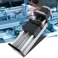thumbnail image 2 of Linear Actuator, Linear Motion Actuators 400mm Stroke Aluminum Alloy Professional Motorized  For Automation Industries, 2 of 8