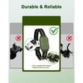 thumbnail image 4 of Shock Collar for Dogs, IP67 Waterproof Dog Training Collar with Remote Control, 3 Modes: Beep, Vibration, Safe Static, Rechargeable Adjustable for 15-110lbs Medium Large Dogs, 4 of 8
