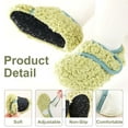 thumbnail image 3 of Gustave Toddler Slippers for Boys Girls Non-Slip Fleece Lined House Shoes Unisex Kids Winter Warm Fuzzy Slip on Socks Slippers Walking Shoes for Indoor Outdoor - Pink, XS, 3 of 7