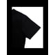 thumbnail image 5 of Camiseta negra con cuello redondo y estampado "Silencio, te amo" para adultos, hombres, mujeres, adolescentes y jóvenes., 5 of 6