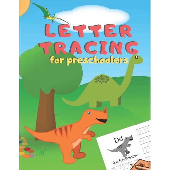 Letter Tracing for Preschoolers: Handwriting Practice Alphabet Workbook for Kids Ages 3-5, Toddlers, Nursery, Kindergartens, Homeschool Learning to write Letters ABC Children Fun Educational Activitie