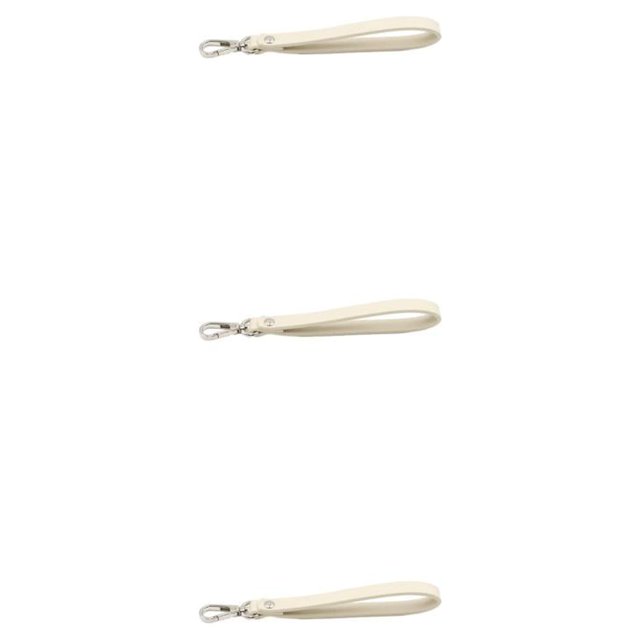 Decodeary Easy-To-Connect Strap Wrist Bag Strap For Convenient Purse Attachment Suitable Beige 3Set