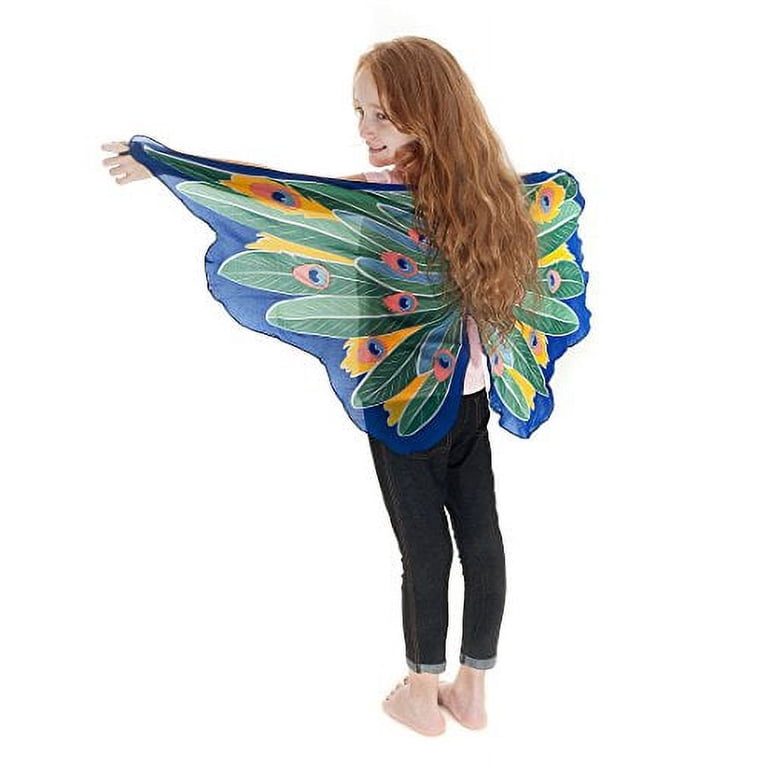 Dreamy Dress-ups Fantasy Peacock Fairy Wings - Walmart.com