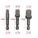 thumbnail image 1 of unbranded 3Ud Adaptador Broca Para Taladros Con Bola Para Conexión Rápida Y, 1 of 8