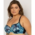 thumbnail image 6 of Women's Curvy Couture 1274 Tulip Sheer Smooth T-Shirt Push Up Bra (Floral Wash 46DDD), 6 of 9