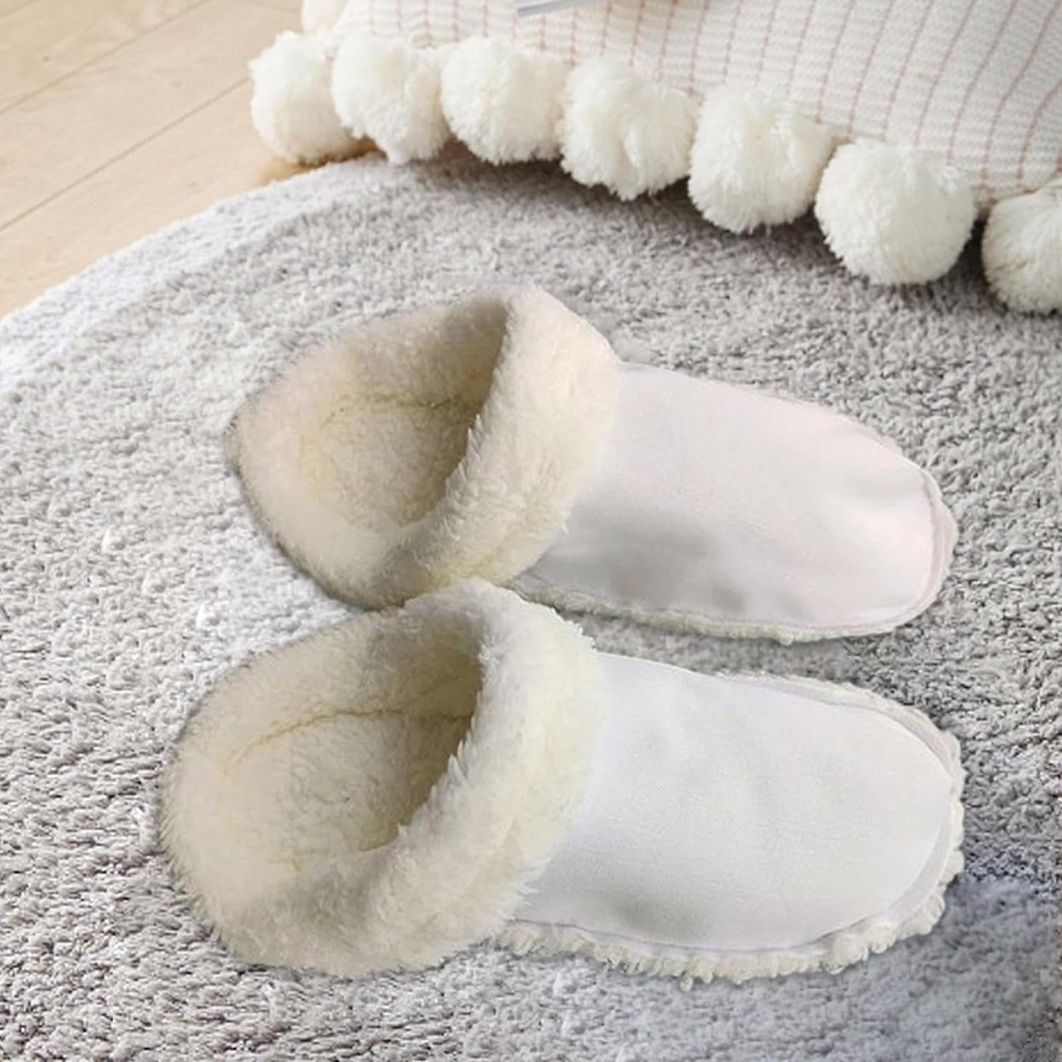 Semelles Intérieures Chaudes En Peluche Pour Chaussures à