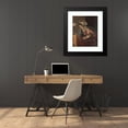 thumbnail image 4 of Jacopo Tintoretto 20x24 Black Modern Framed Museum Art Print Titled - Virgin from the Annunciation to the Virgin (1560 - 1585), 4 of 5